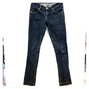 BCBG MaxAzria Size 27 straight leg jeans.